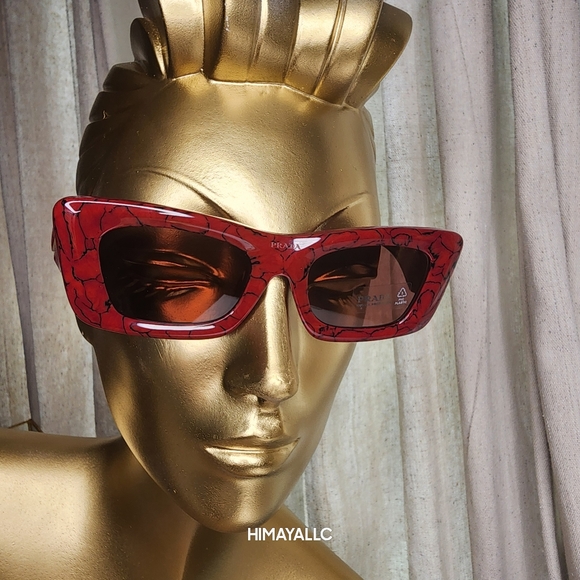 PRADA ACETATE SYMBOLE SUNGLASSES